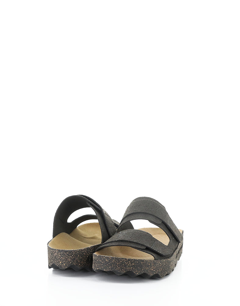 CLEEK304ASP 009 BLACK BIO SUEDE