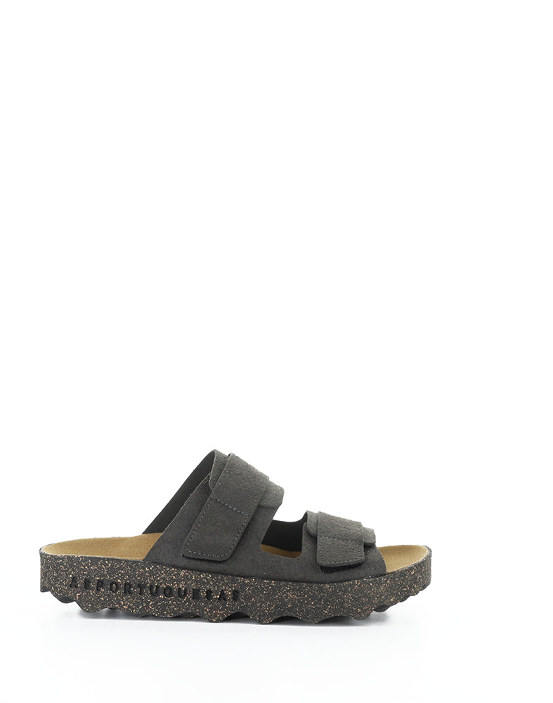 CLEEK304ASP 009 BLACK BIO SUEDE
