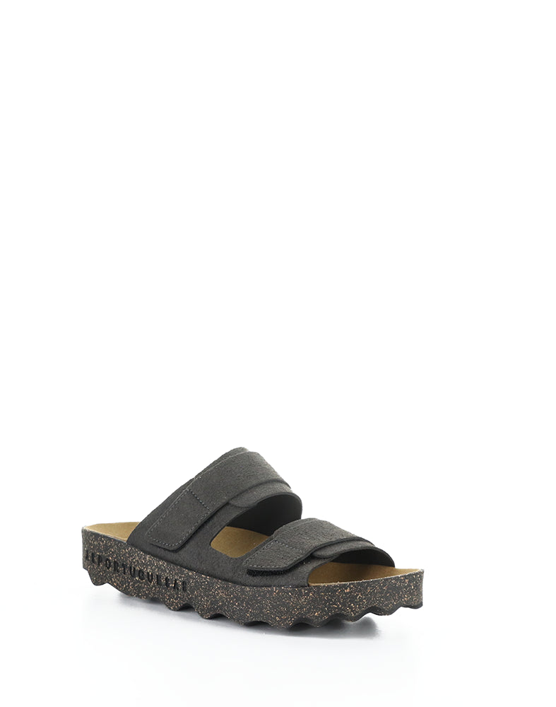 CLEEK304ASP 009 BLACK BIO SUEDE