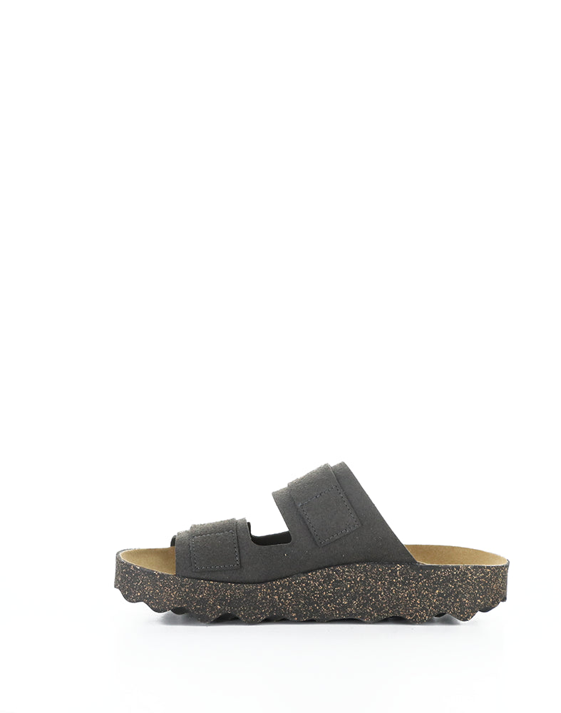 CLEEK304ASP 009 BLACK BIO SUEDE