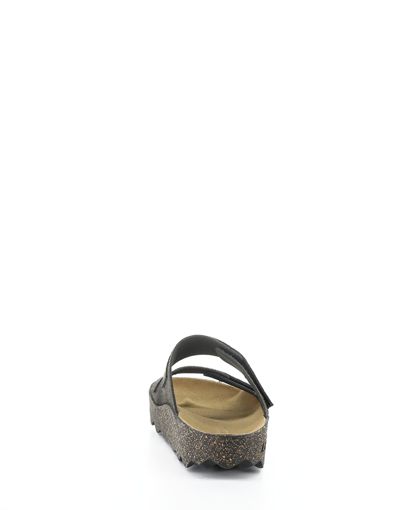 CLEEK304ASP 009 BLACK BIO SUEDE