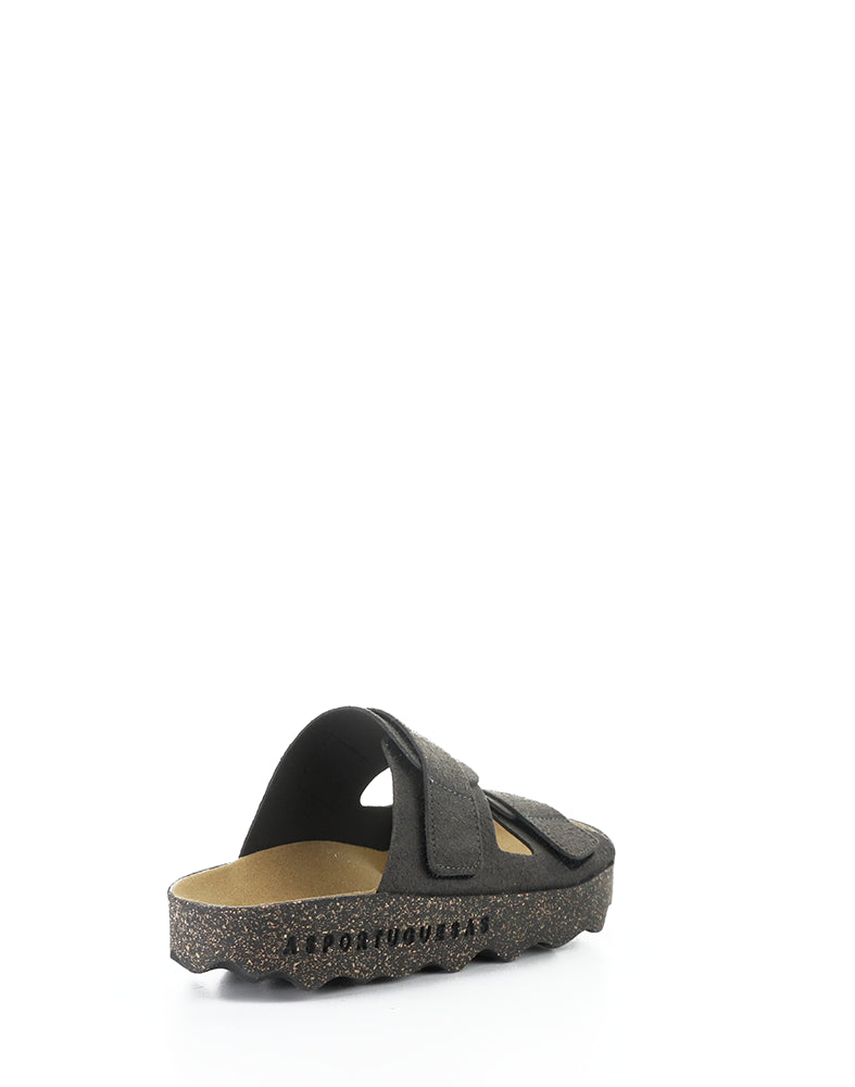 CLEEK304ASP 009 BLACK BIO SUEDE