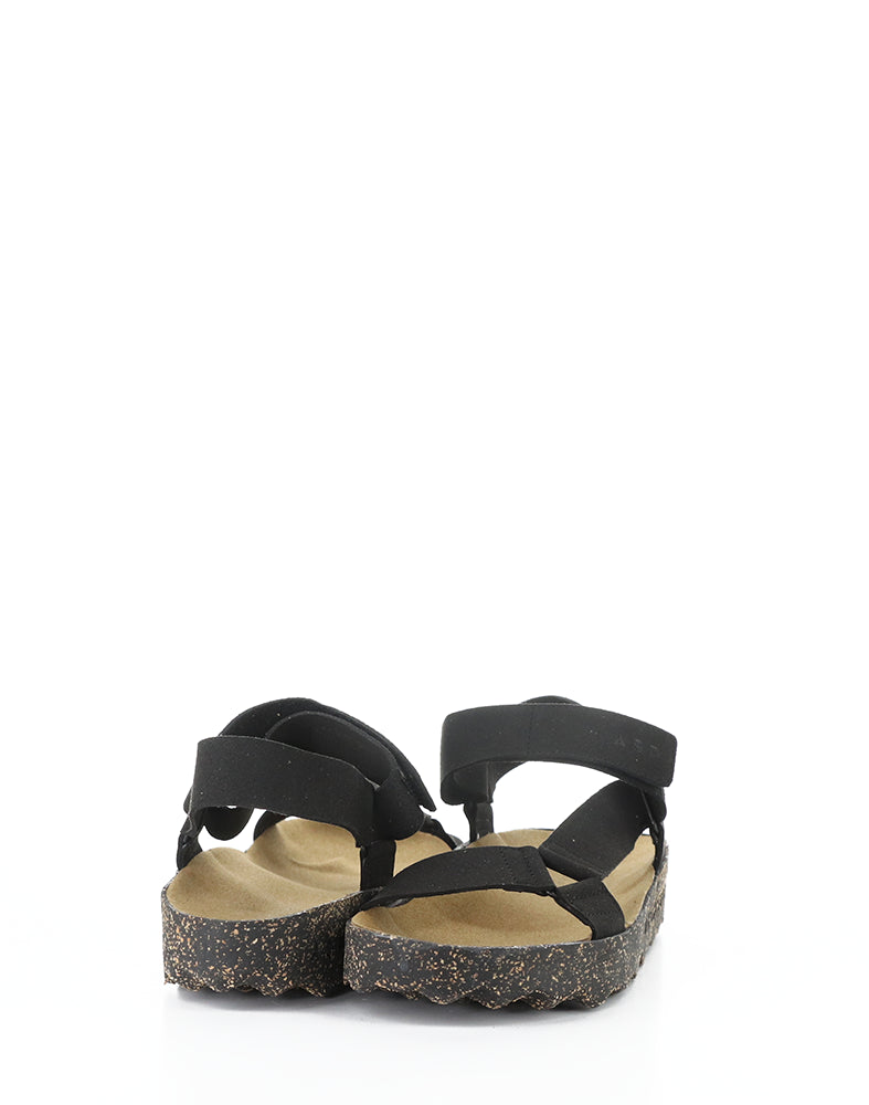 Clew222Asp 007 Black Bio Suede