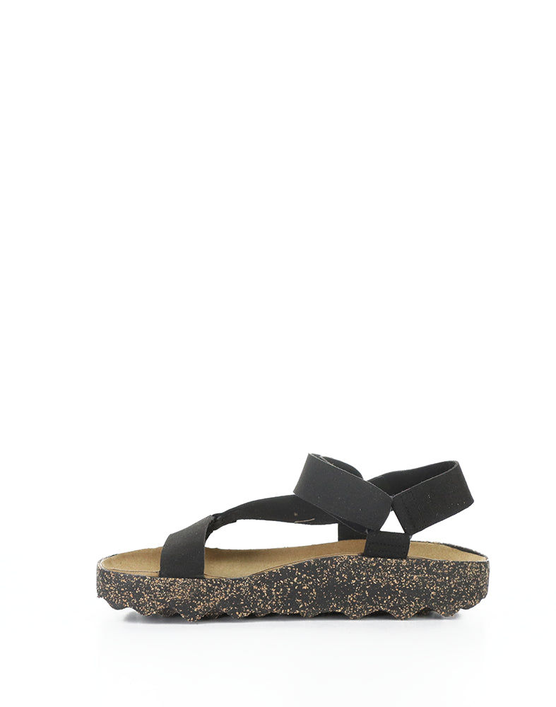 Clew222Asp 007 Black Bio Suede