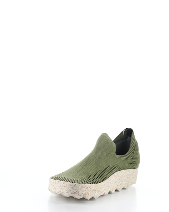 CLIP226ASP 005 OLIVE RECYCLED KNITT