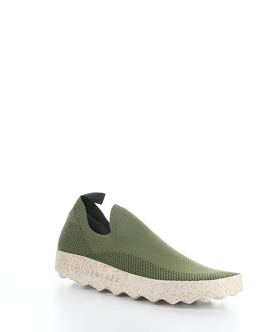 CLIP226ASP 005 OLIVE RECYCLED KNITT