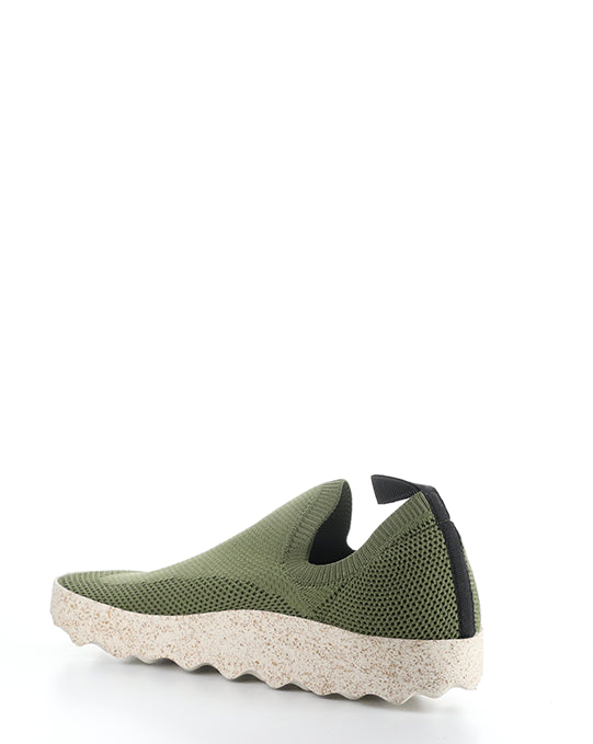 CLIP226ASP 005 OLIVE RECYCLED KNITT