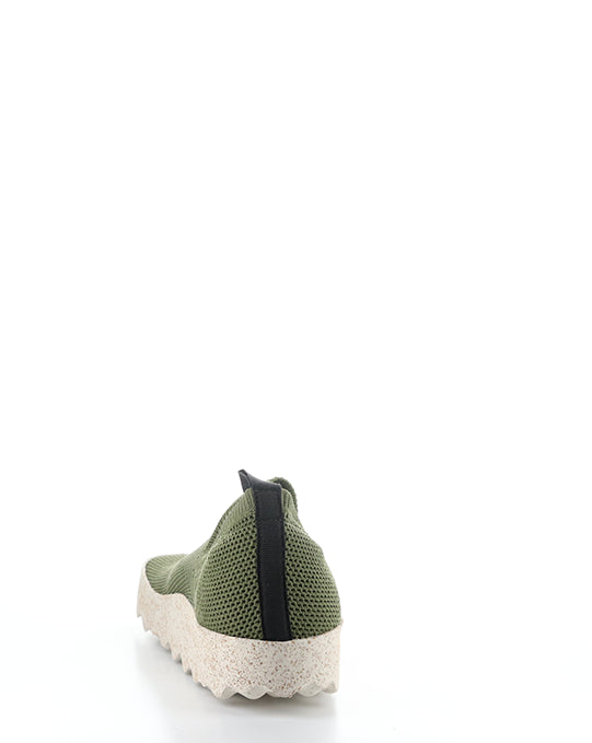 CLIP226ASP 005 OLIVE RECYCLED KNITT