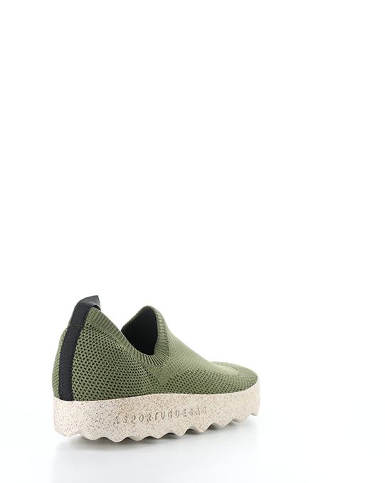 CLIP226ASP 005 OLIVE RECYCLED KNITT