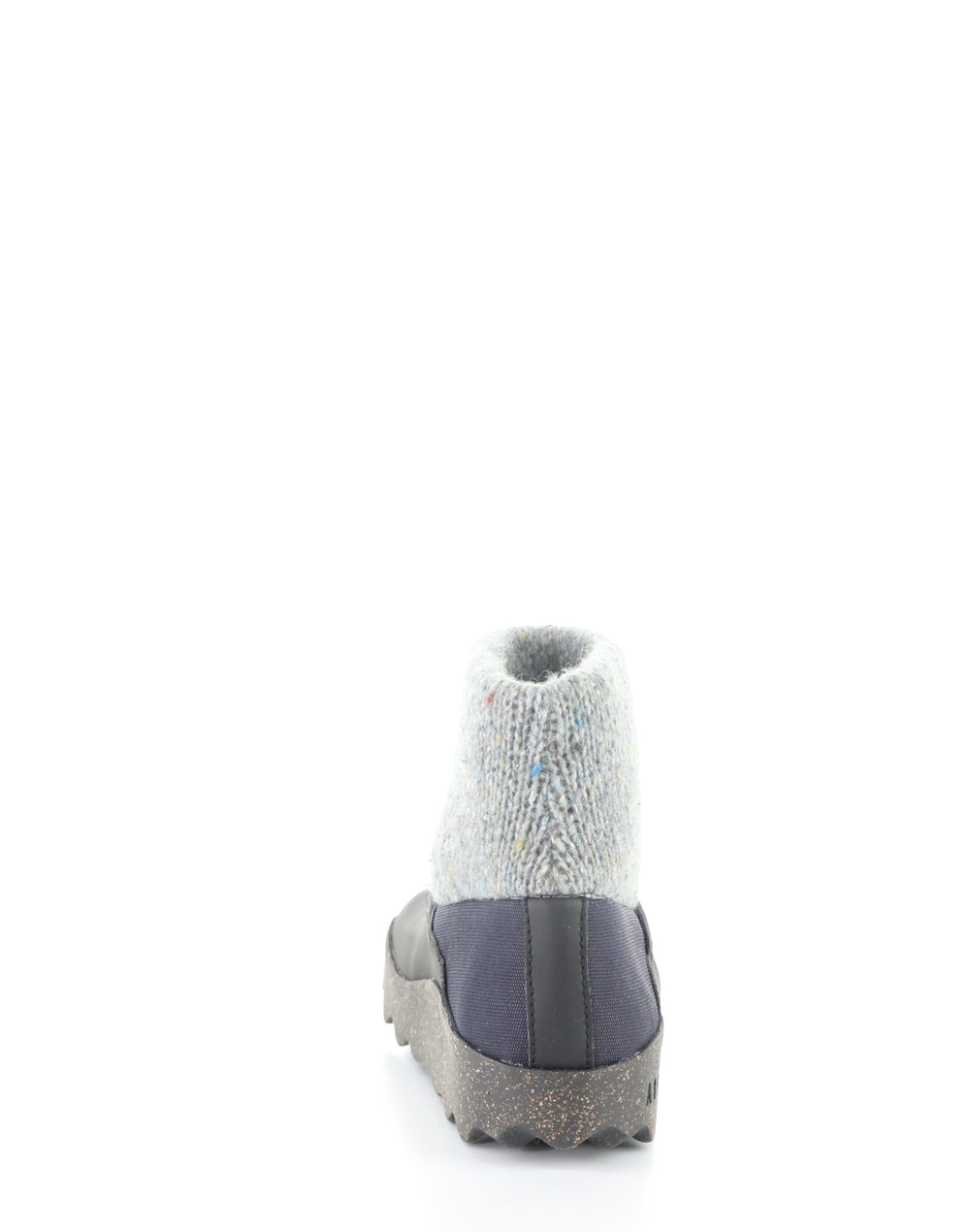 CLOSE252ASP 001 NAVY Round Toe Boots