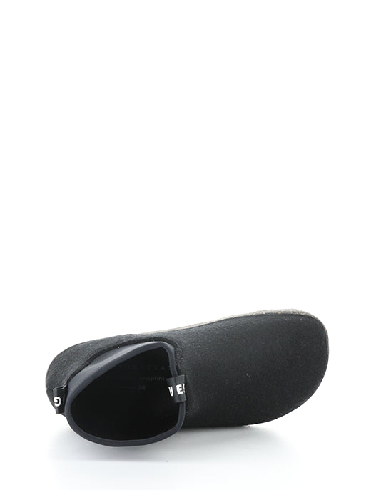Cobby300Asp 000 Black Round Toe Boots