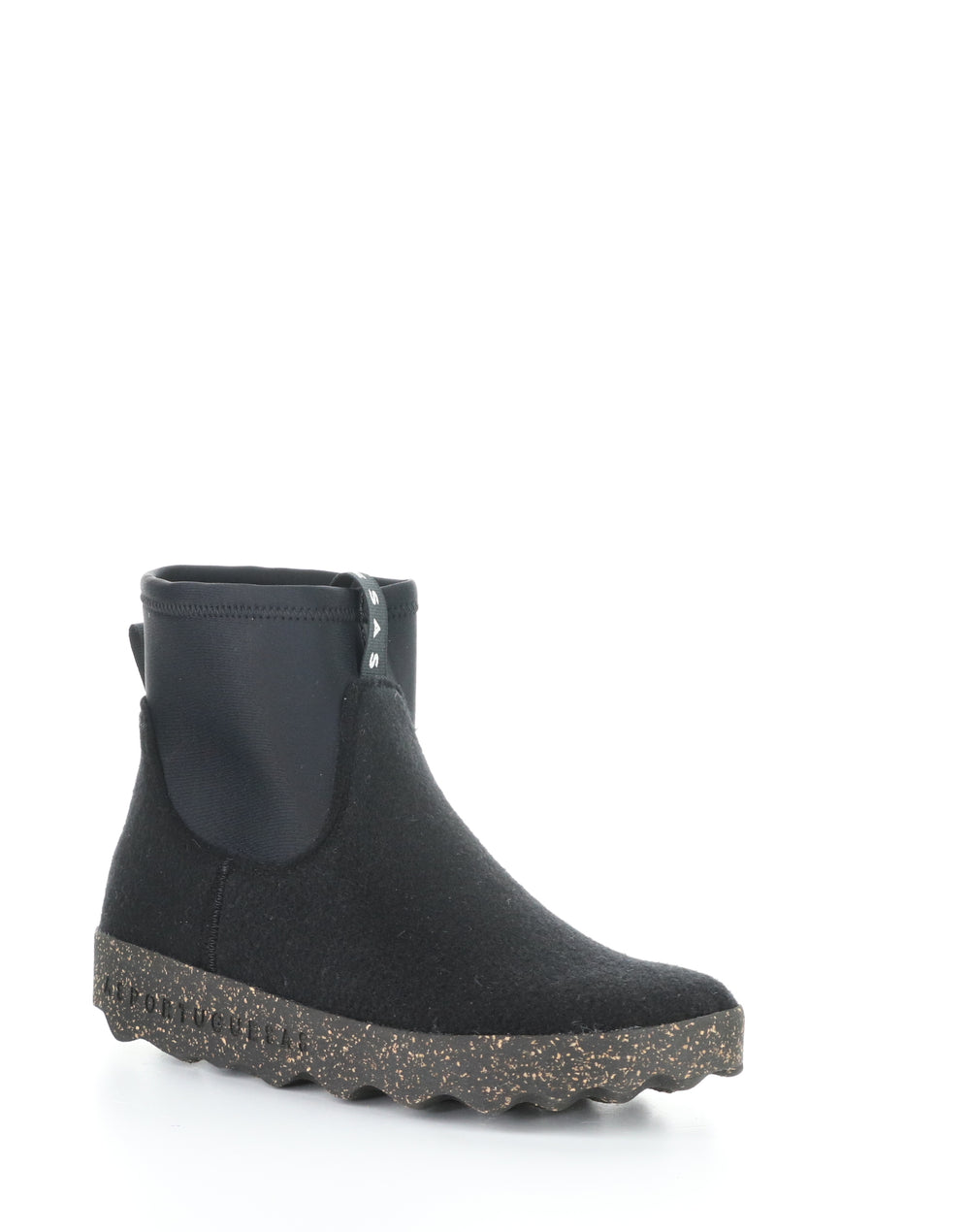 Cobby300Asp 000 Black Round Toe Boots