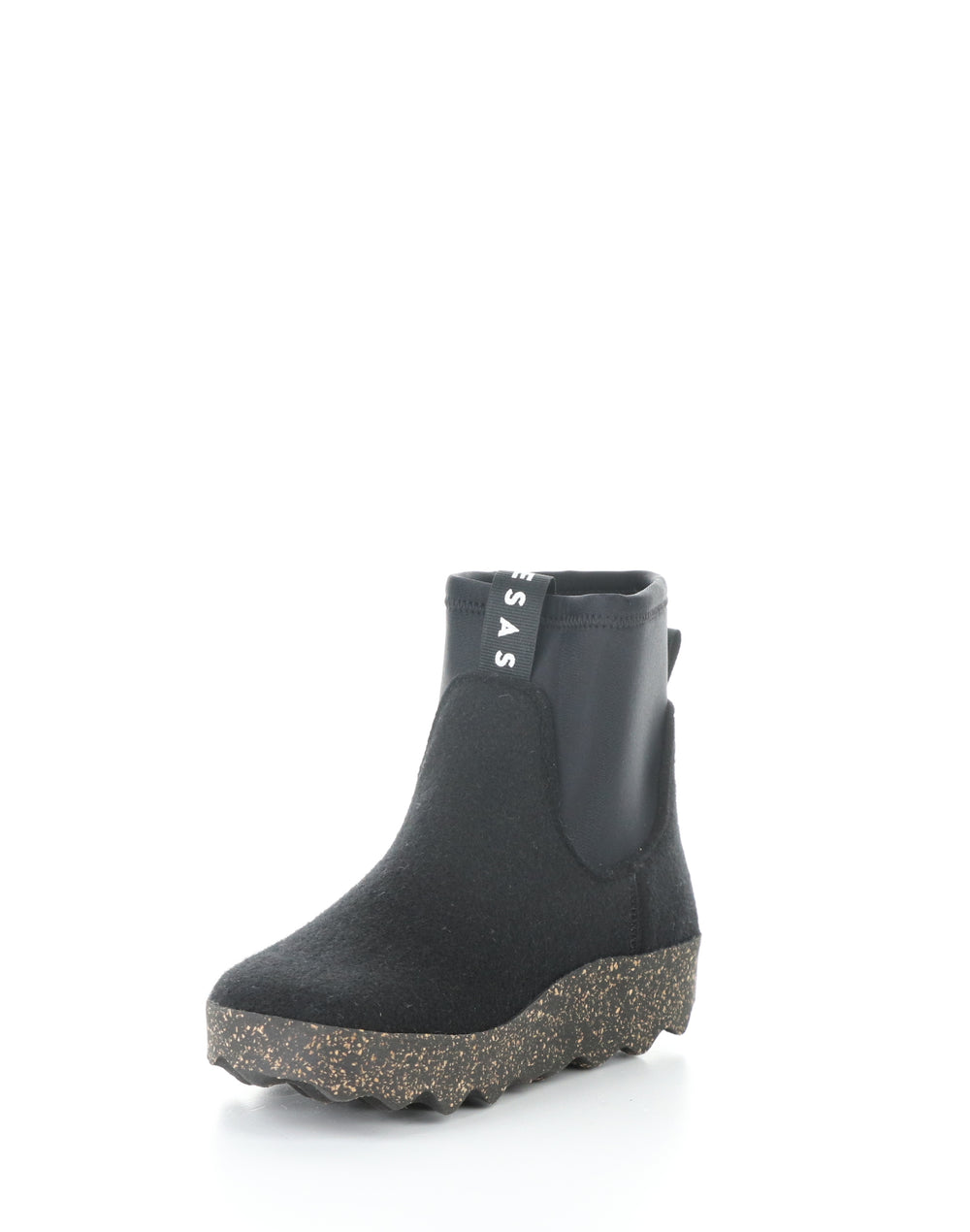 Cobby300Asp 000 Black Round Toe Boots