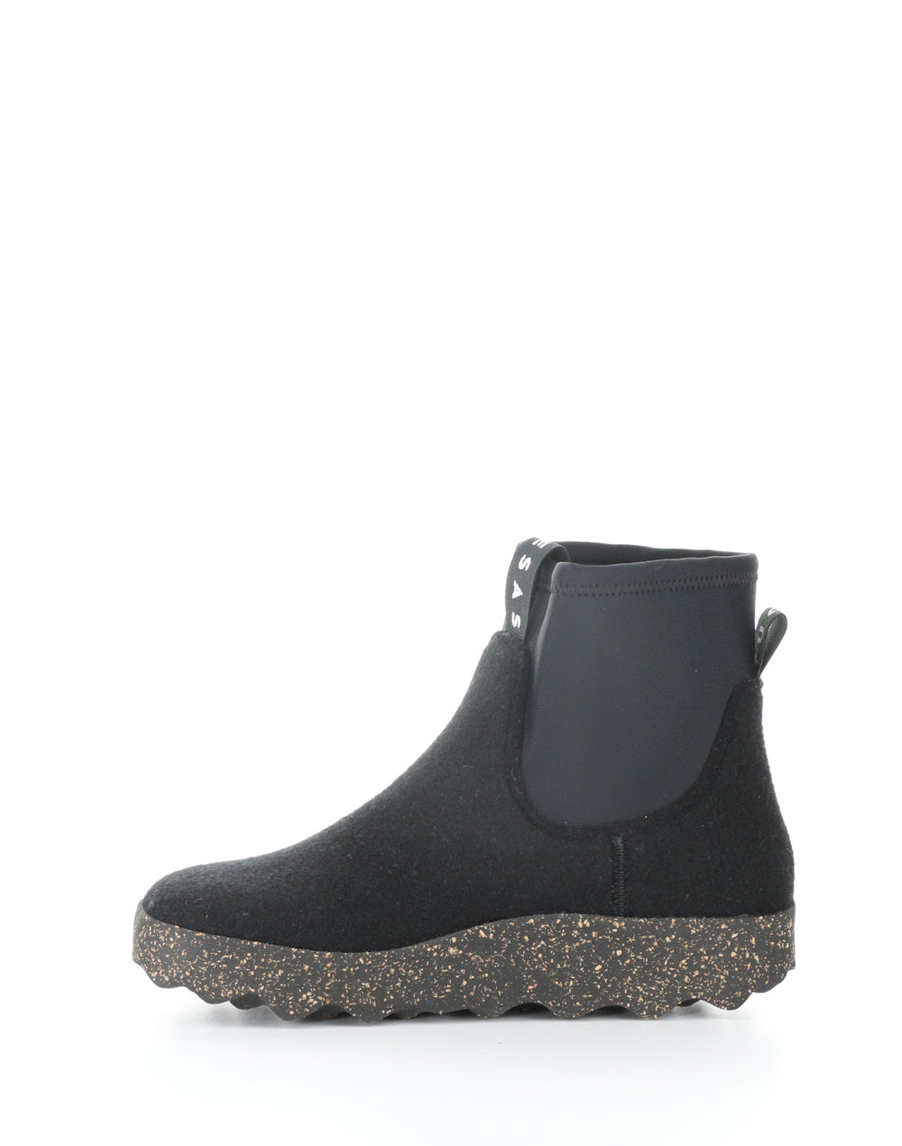 Cobby300Asp 000 Black Round Toe Boots