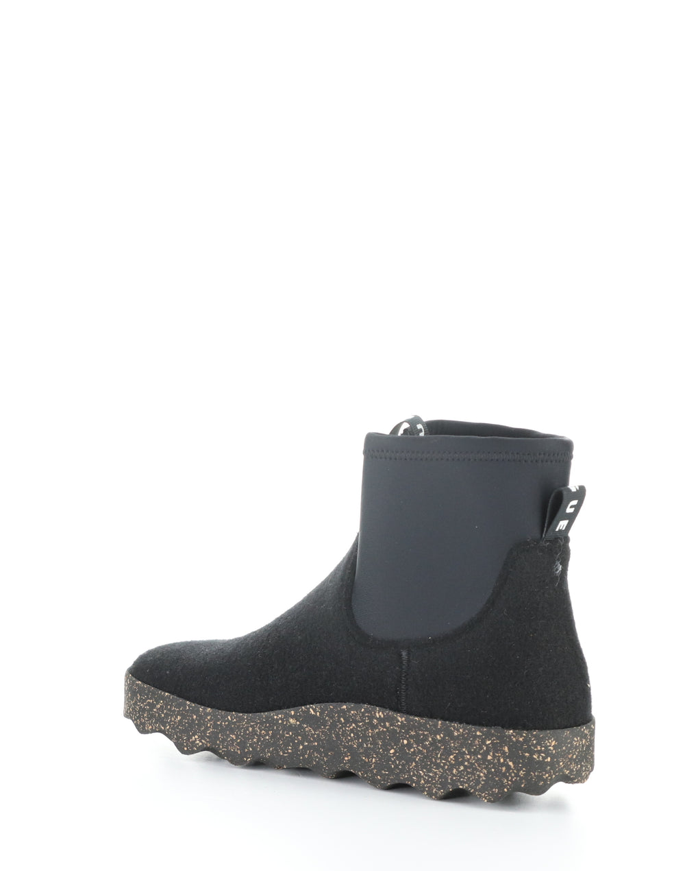 Cobby300Asp 000 Black Round Toe Boots