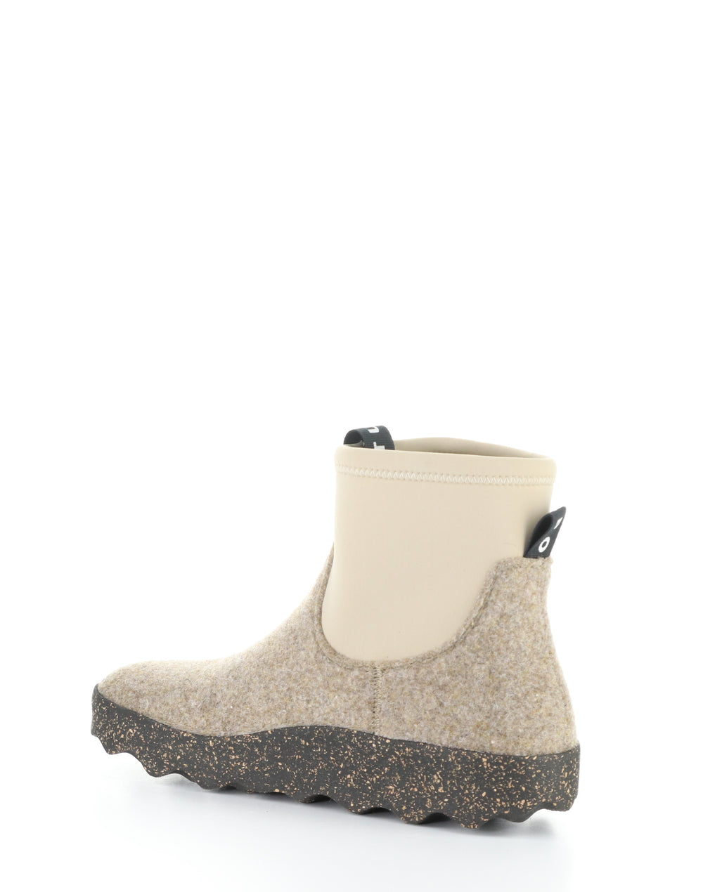 Cobby300Asp 002 Taupe Round Toe Boots