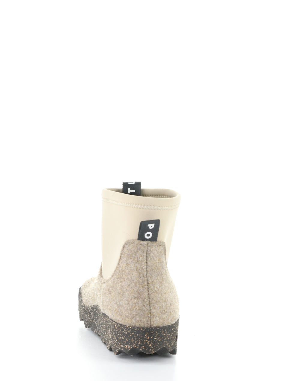 Cobby300Asp 002 Taupe Round Toe Boots