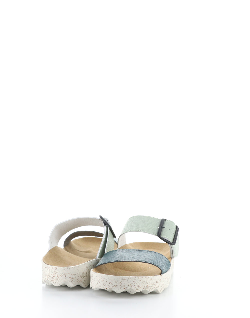COLY225ASP 015 PEACOCK/MINT Slip-on Sandals