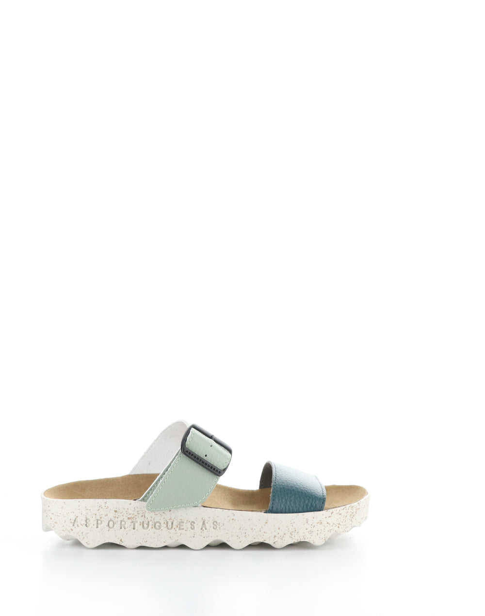 COLY225ASP 015 PEACOCK/MINT Slip-on Sandals