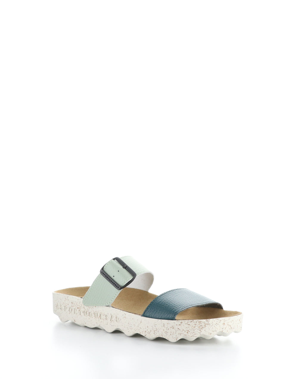 COLY225ASP 015 PEACOCK/MINT Slip-on Sandals