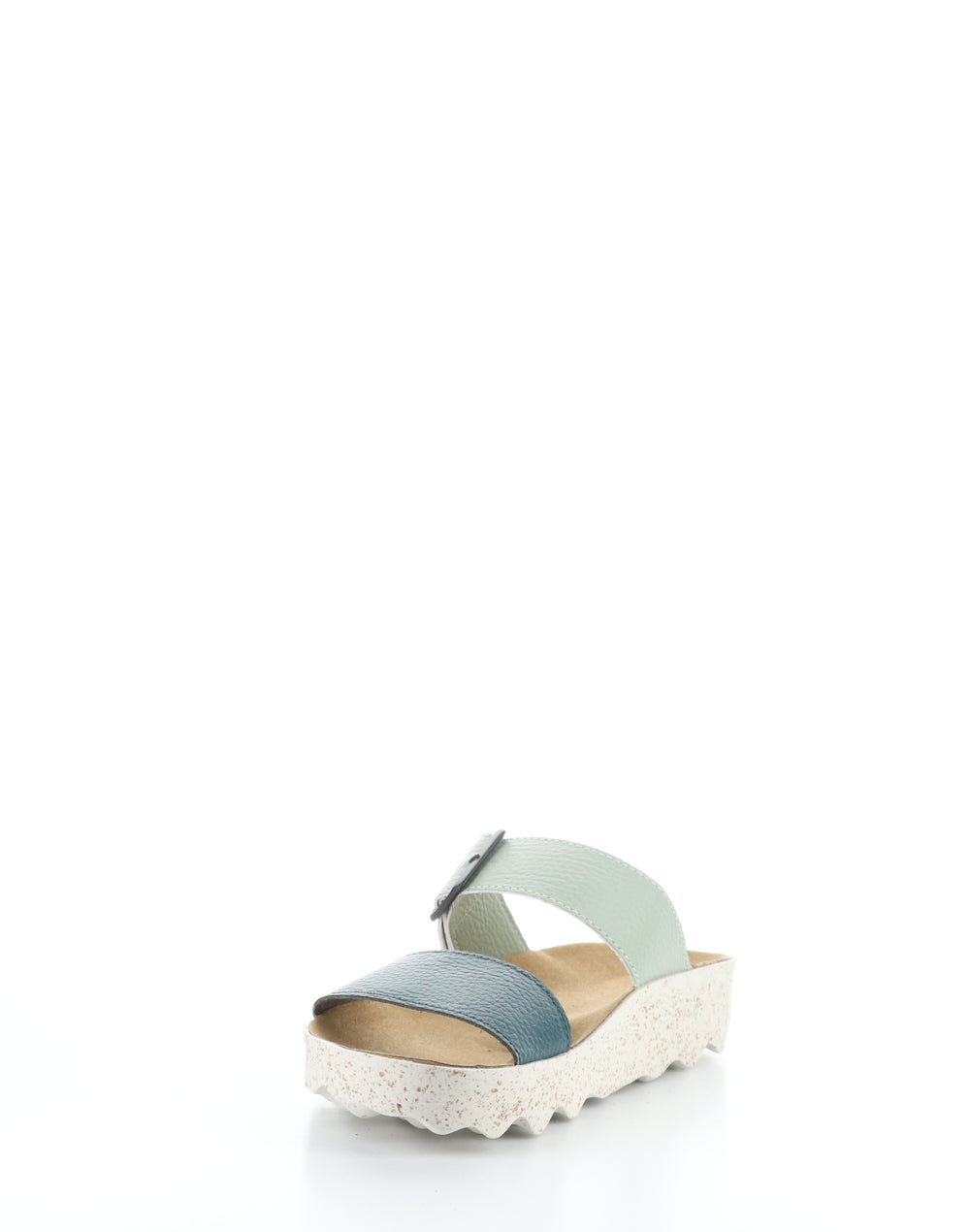 COLY225ASP 015 PEACOCK/MINT Slip-on Sandals