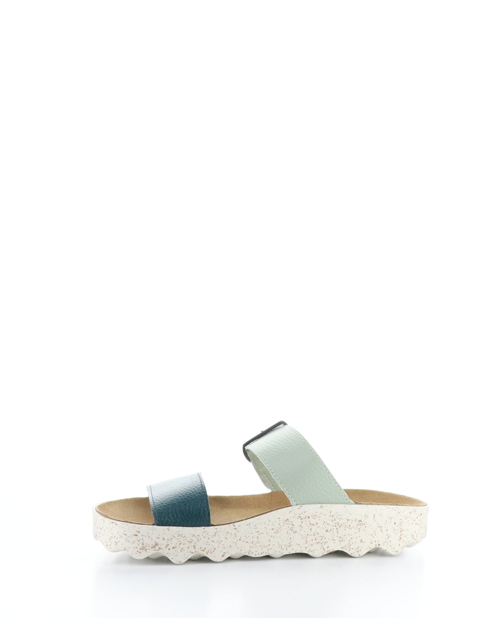 COLY225ASP 015 PEACOCK/MINT Slip-on Sandals