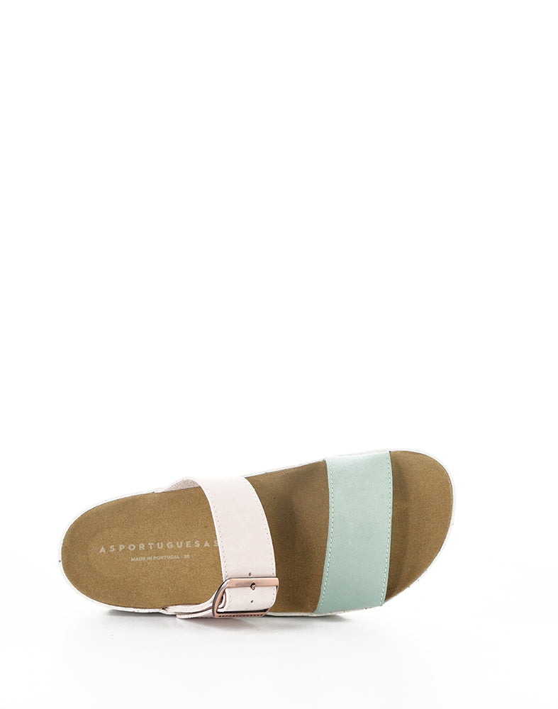 Coly225Asp 023 Pink/Mint Eco Nubuck