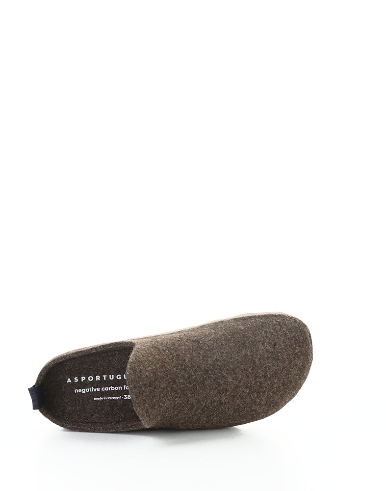 Come023Asp 097 Dk Brown Tweed/Felt