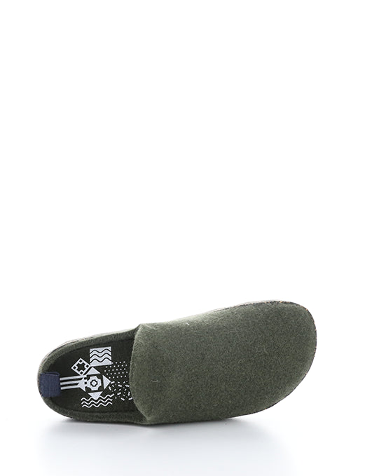 Come061Aspm 007 Military Green Tweed/Felt