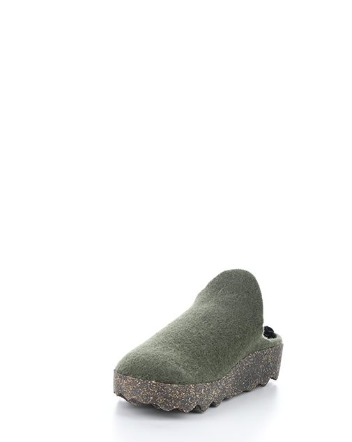 Come061Aspm 007 Military Green Tweed/Felt