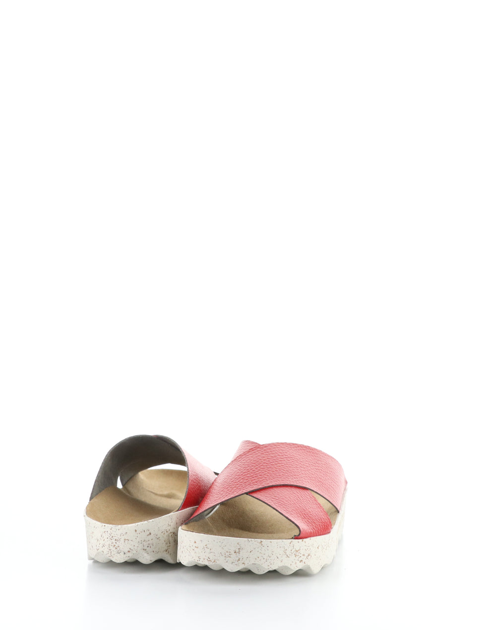 CROSS276ASP 002 BURNT RED Slip-on Sandals