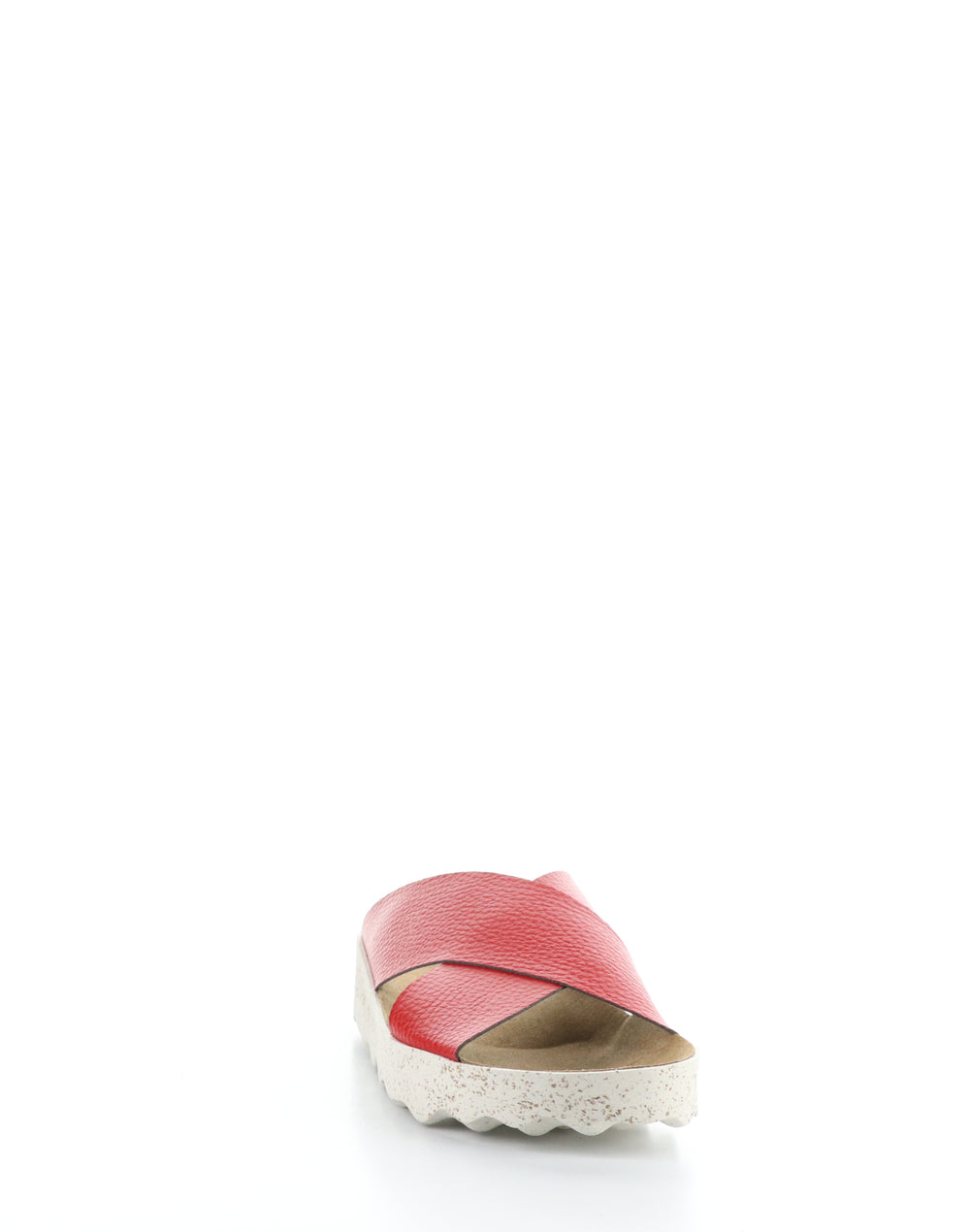 CROSS276ASP 002 BURNT RED Slip-on Sandals