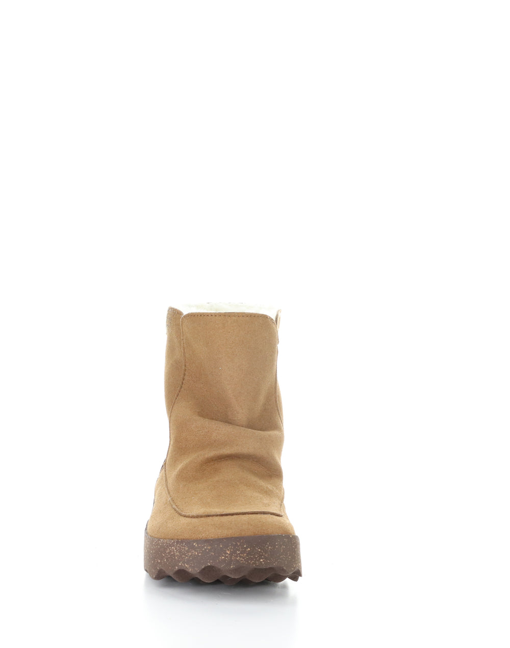 Cuff296Asp 001 Cognac Round Toe Boots