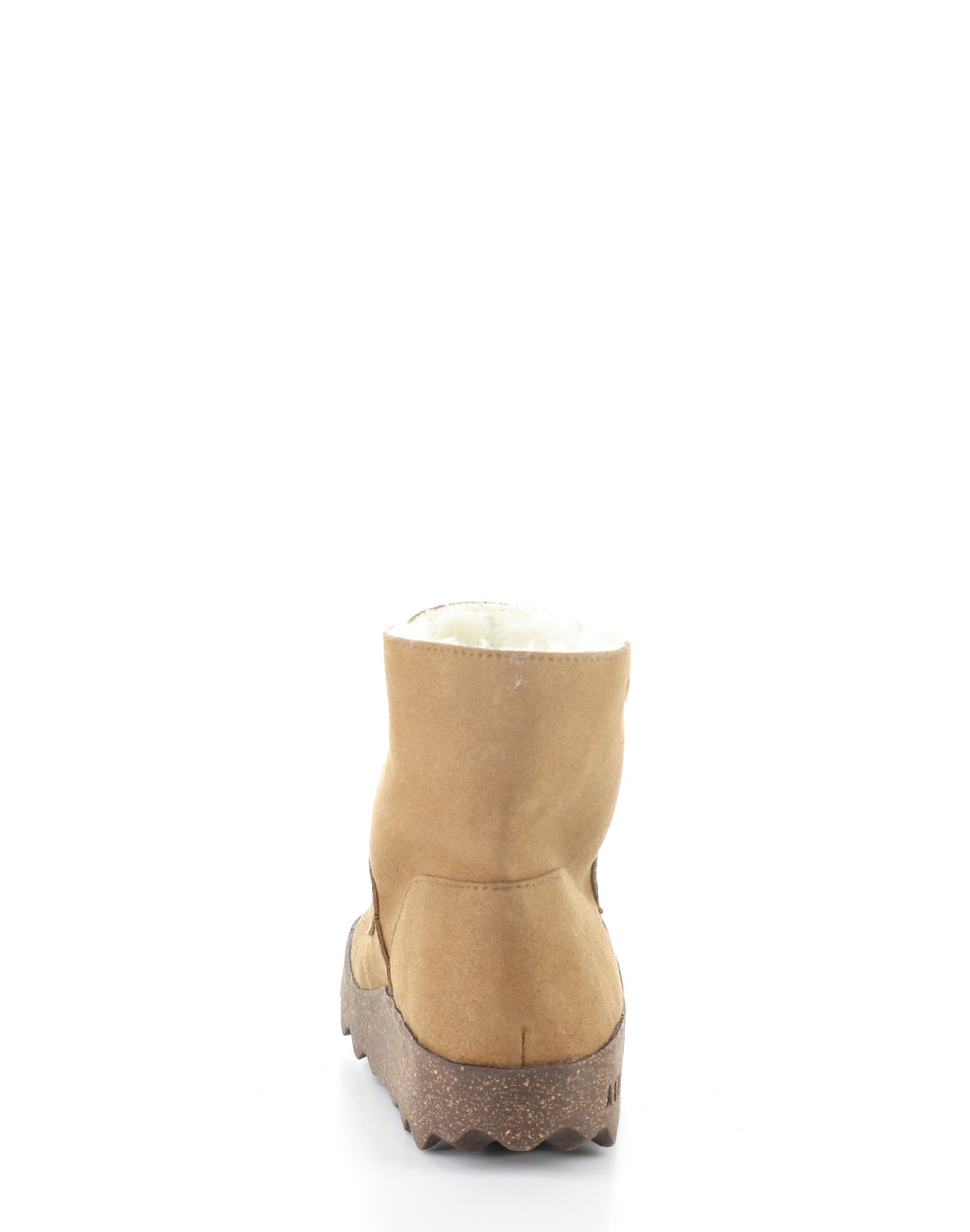 Cuff296Asp 001 Cognac Round Toe Boots