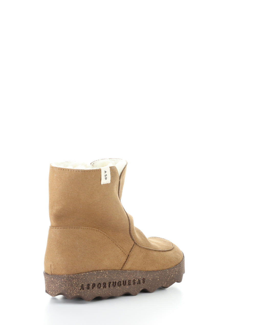 Cuff296Asp 001 Cognac Round Toe Boots