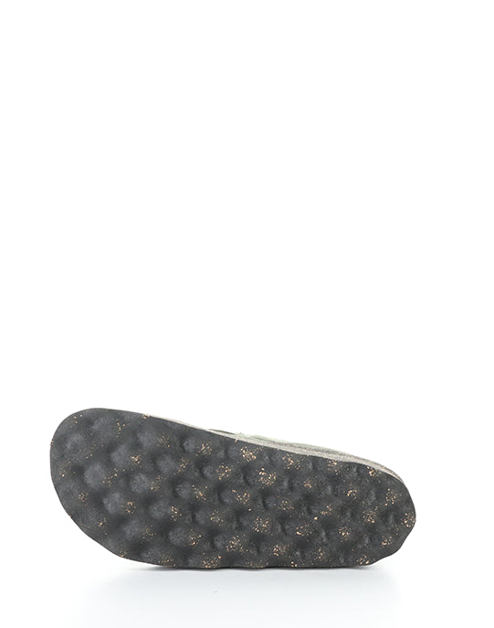 Cuff296Asp 002 Deep Green Round Toe Boots