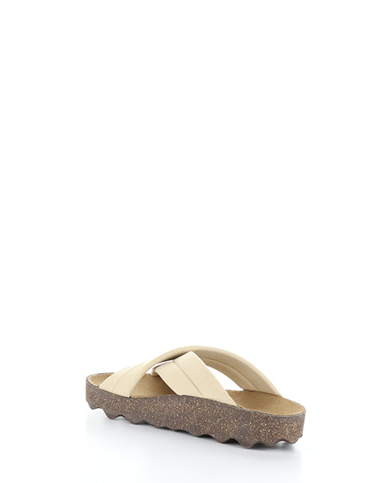 Curr280Asp 005 Beige Eco Faux Suede