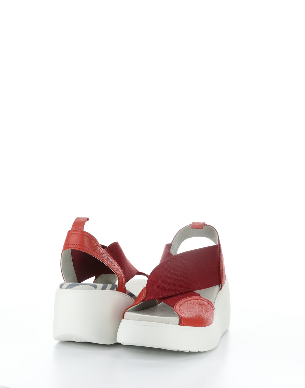 DAIF216FLY 001 DEVIL RED Round Toe Sandals