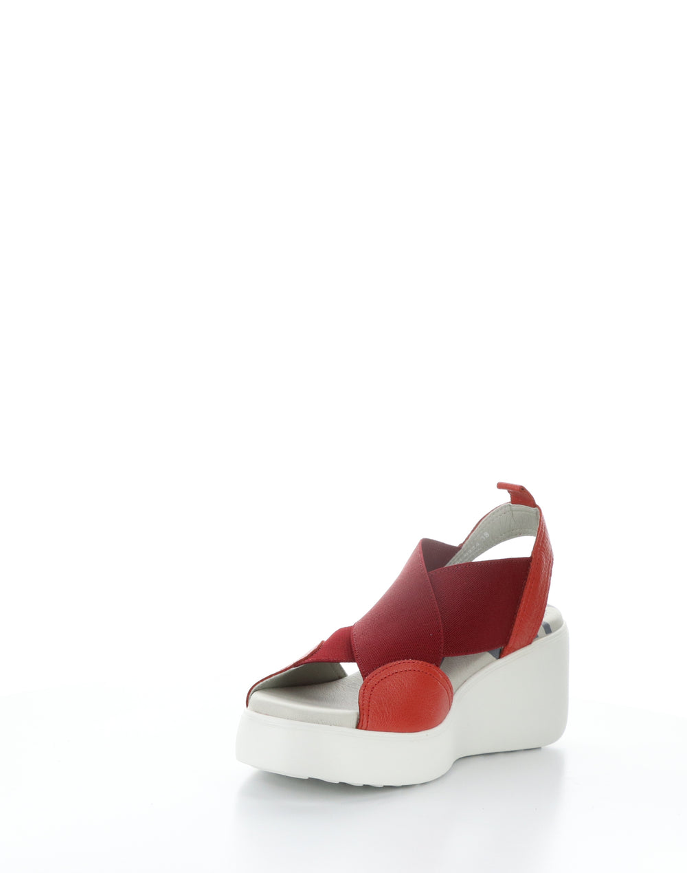 DAIF216FLY 001 DEVIL RED Round Toe Sandals