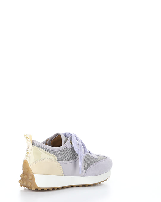 Dilara Lilac Lace-Up Shoes