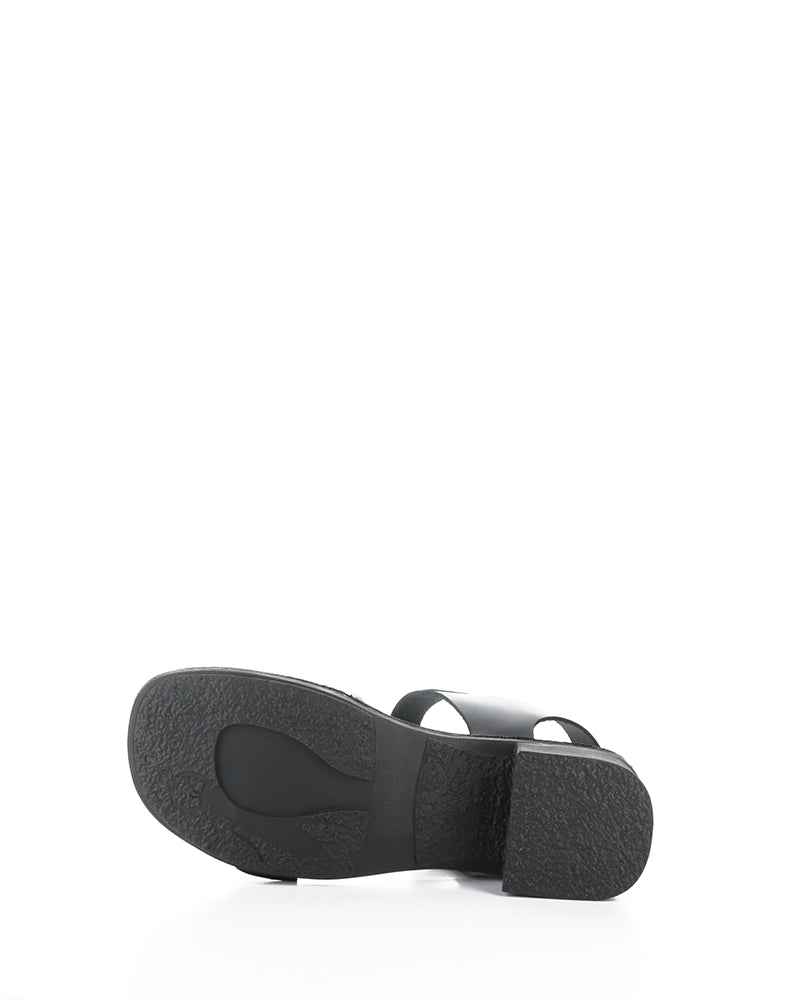 Ebli238Fly 000 Black Round Toe Sandals