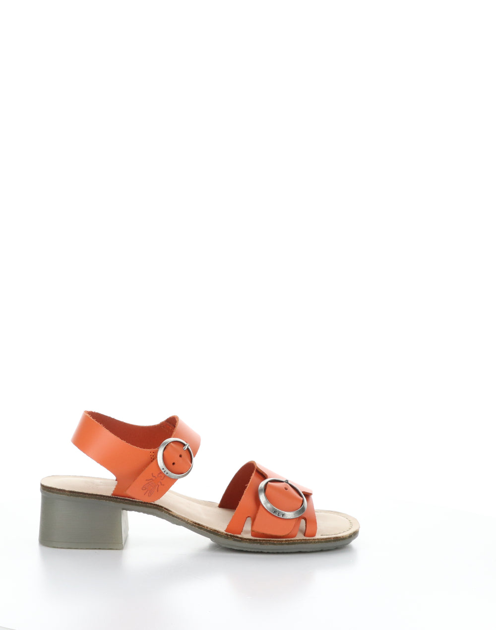 EBLI238FLY 002 SCARLET/NAT Round Toe Sandals