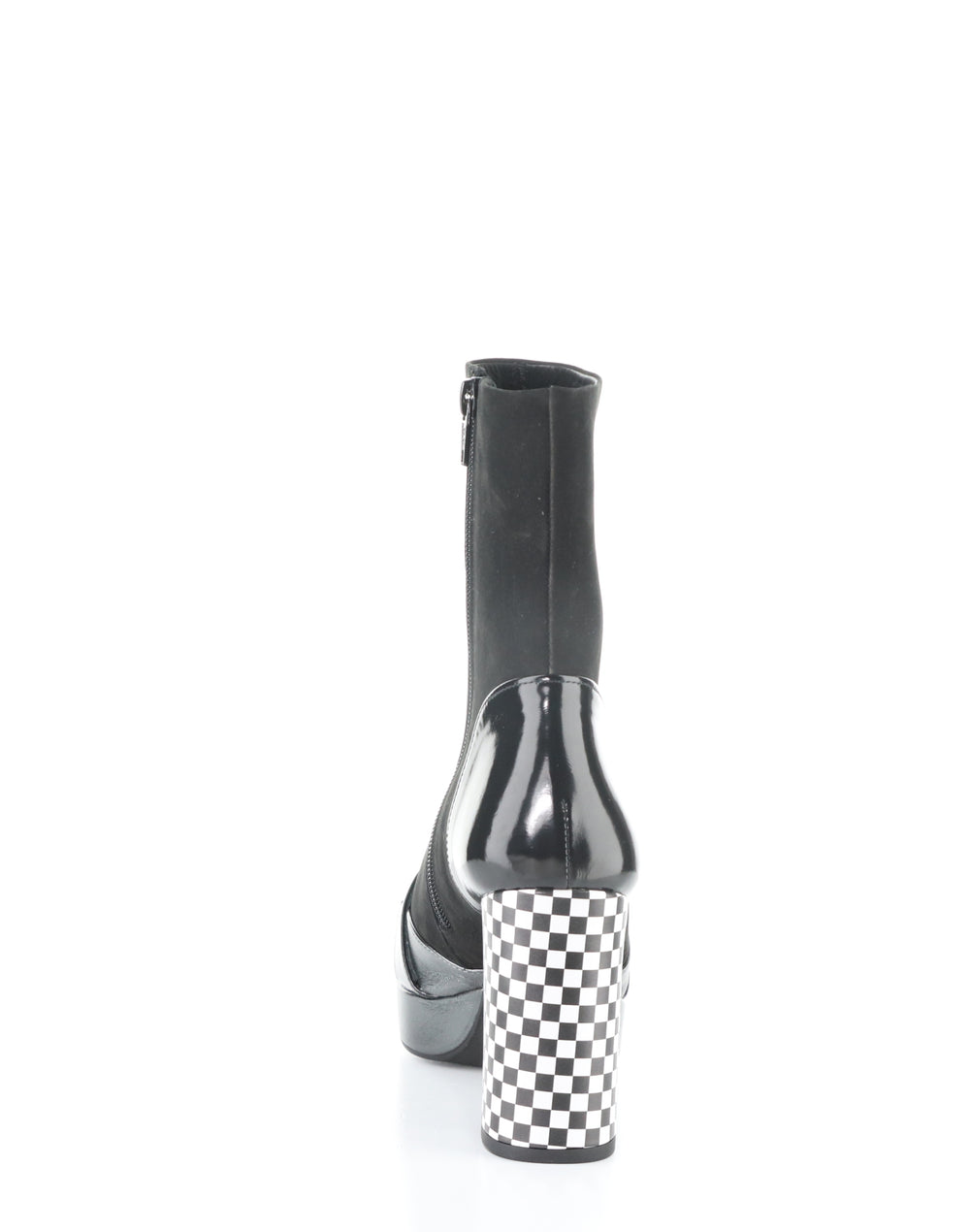 Efol352Fly 004 Graphite/Black Round Toe Boots