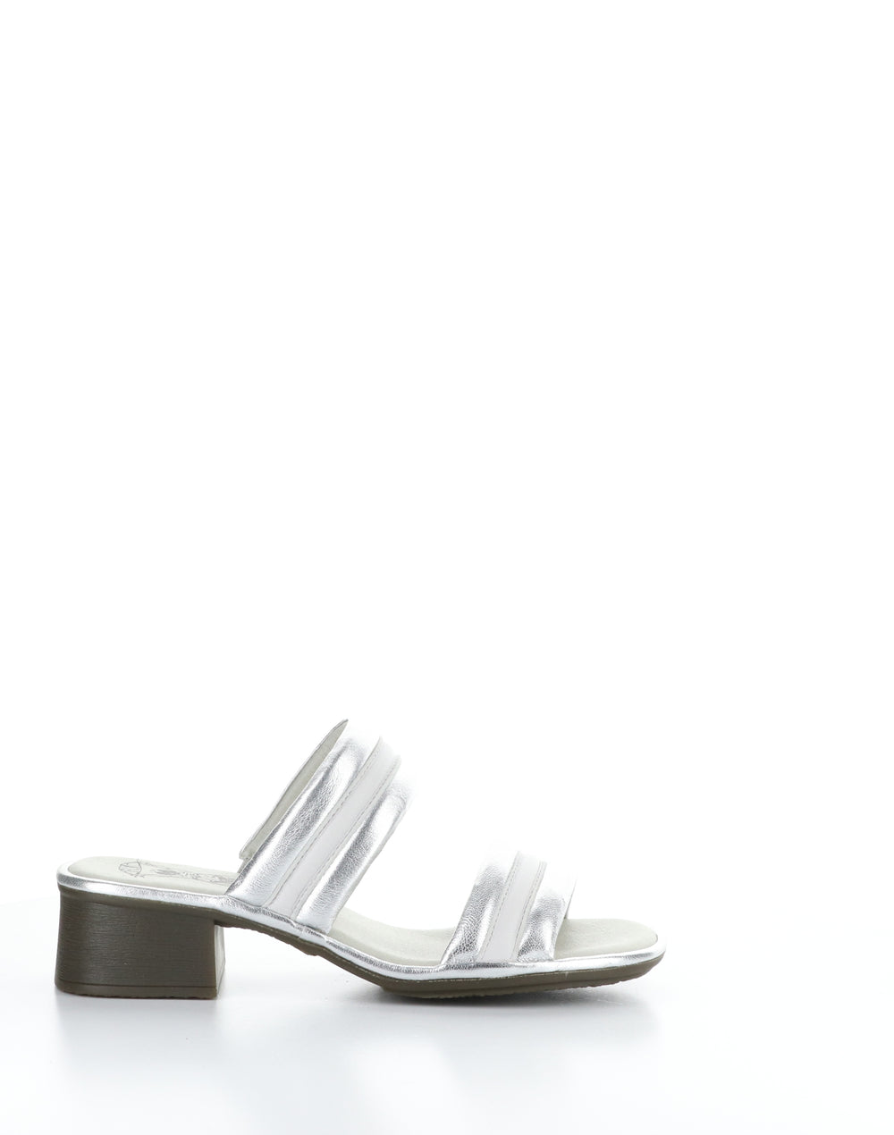 EITY580FLY 000 SILVER/WHITE Slip-on Sandals