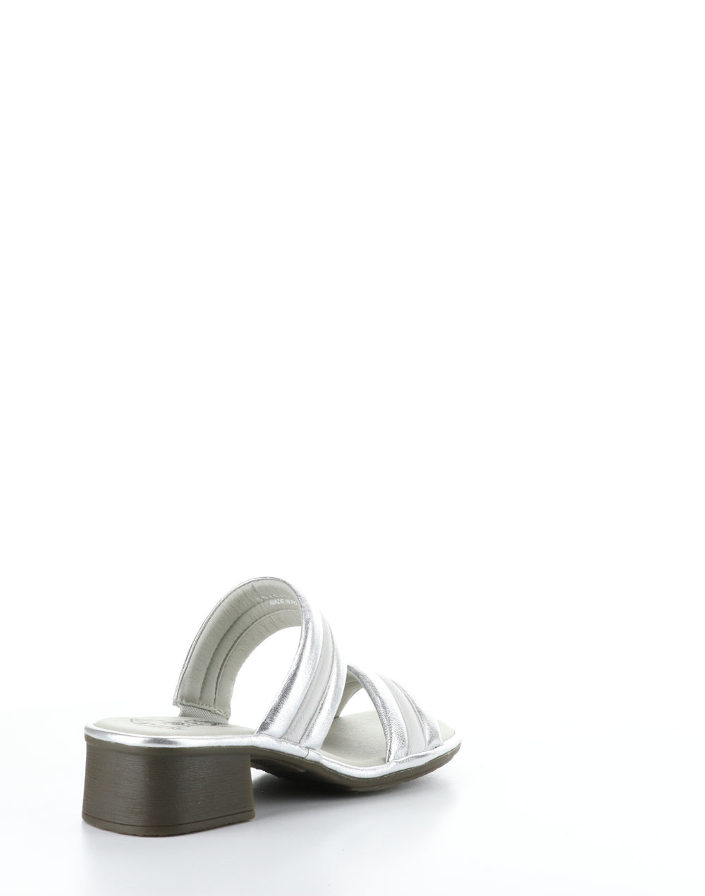 EITY580FLY 000 SILVER/WHITE Slip-on Sandals