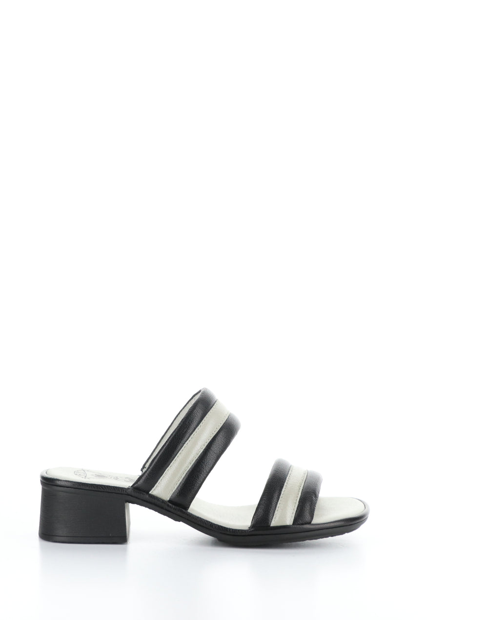 EITY580FLY 003 BLACK/SILVER Slip-on Sandals