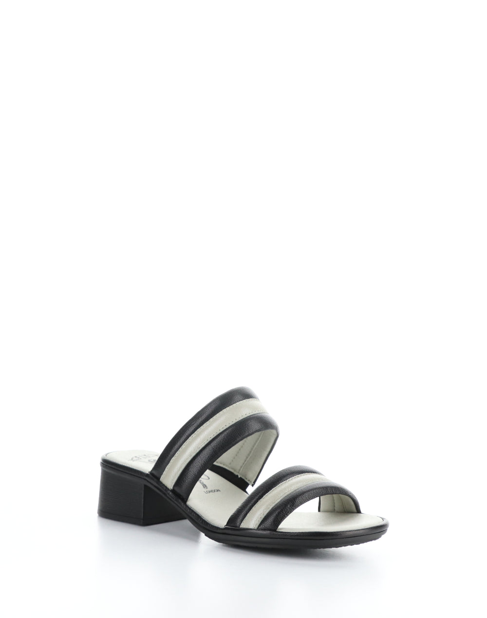 EITY580FLY 003 BLACK/SILVER Slip-on Sandals