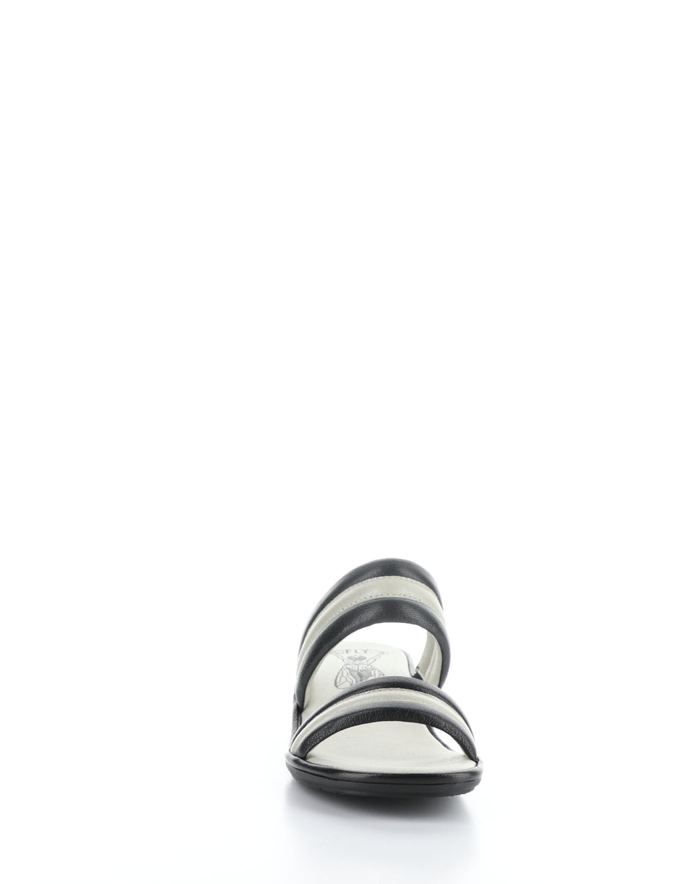 EITY580FLY 003 BLACK/SILVER Slip-on Sandals