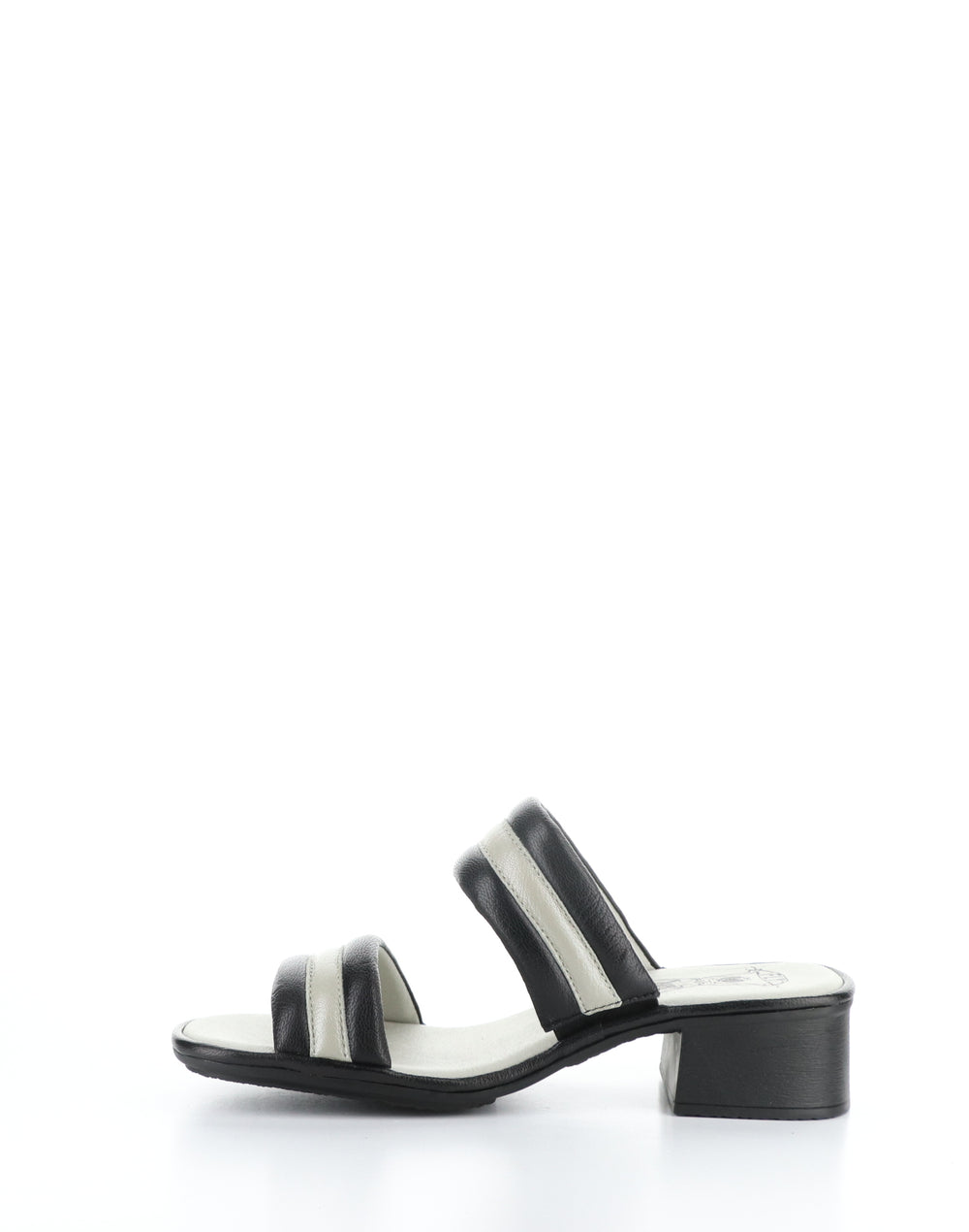 EITY580FLY 003 BLACK/SILVER Slip-on Sandals