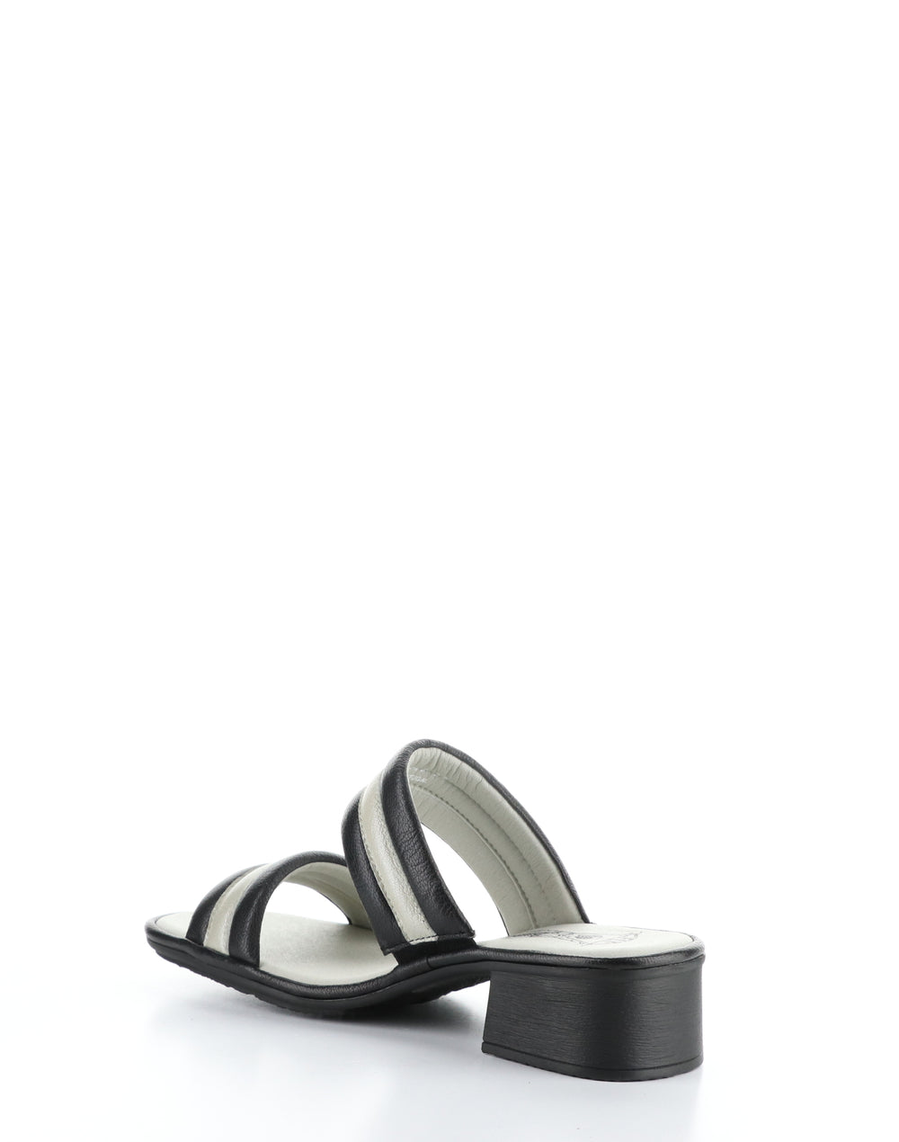 EITY580FLY 003 BLACK/SILVER Slip-on Sandals